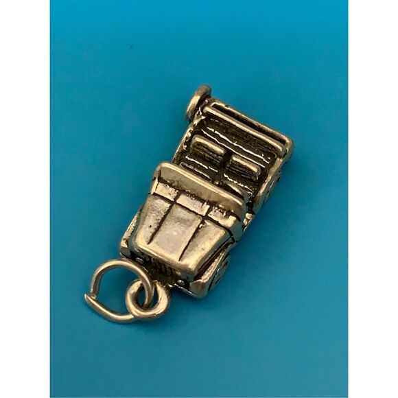 Military Jeep Sterling Silver Jewelry Charm #transportation - Picture 5 of 8